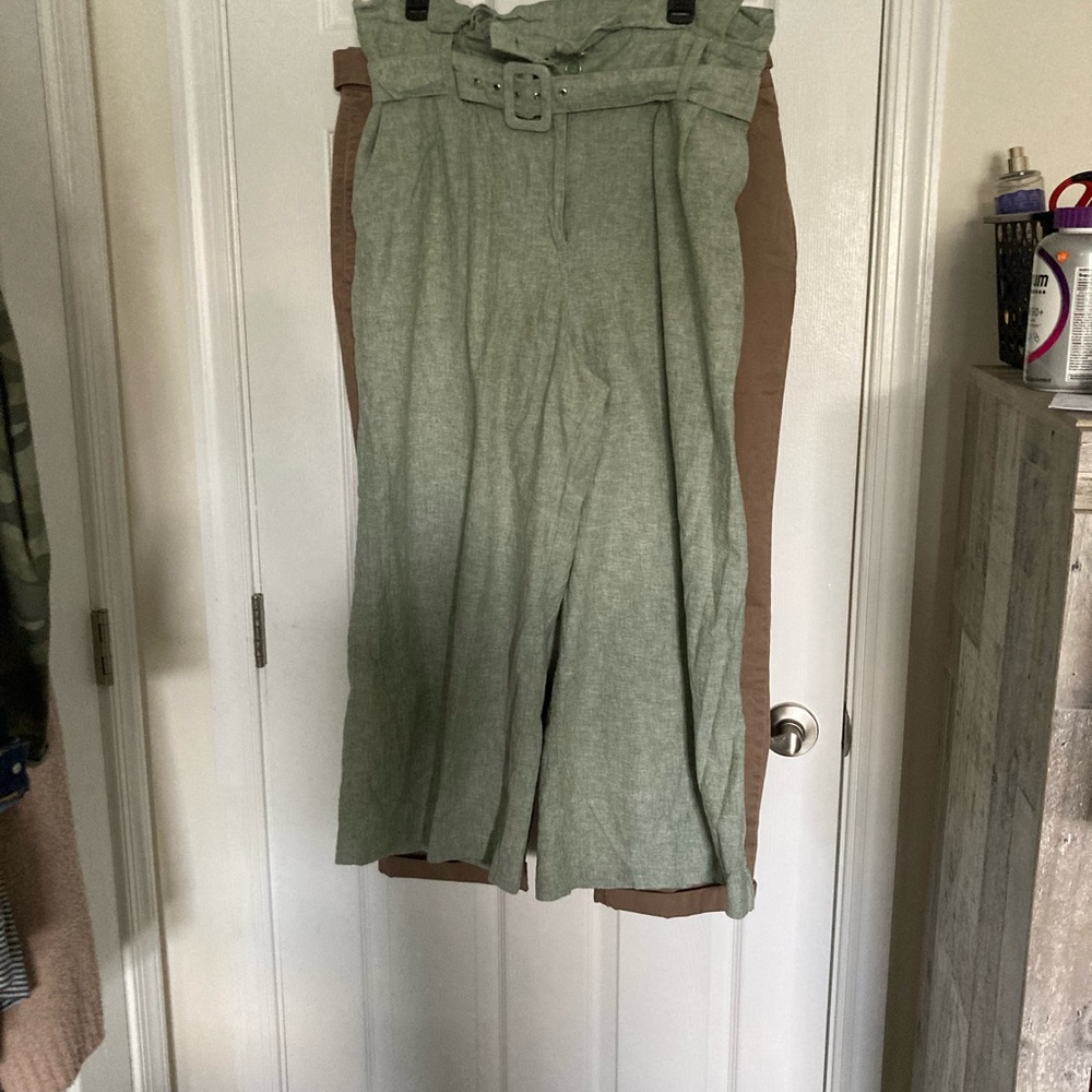 New York & Company Sage Green Trousers